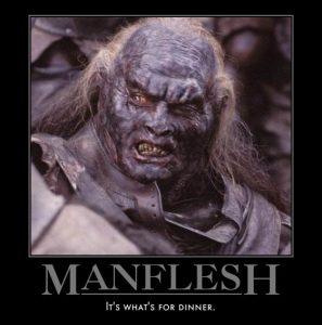 Manflesh: It's what's for dinner